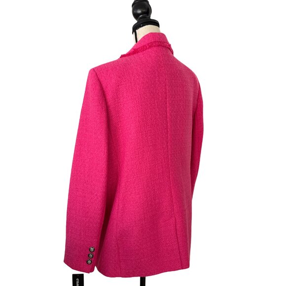 Karl Lagerfeld new hot pink jacket blazer size 16. - Picture 3 of 9